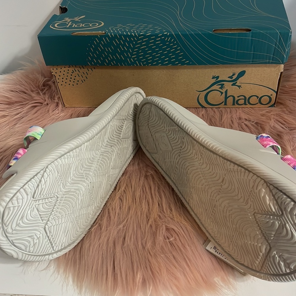 Chaco chillos slide sandals light tie dye size 9 multicolor - Picture 8 of 8